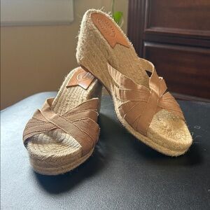 Stubbs & Wootton Kelly Braided Wedges